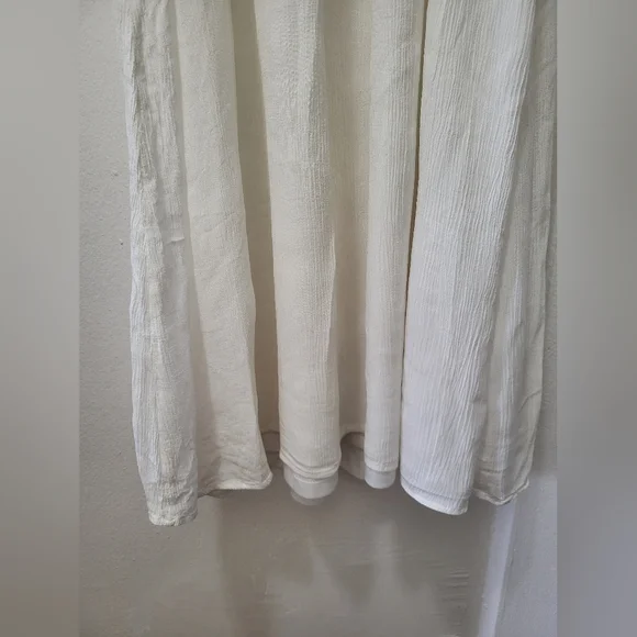 Zara White Cut Out Dress - Picture 6 of 8